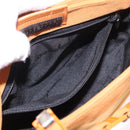 Salvatore Ferragamo Vala Hand Bag Canvas 2way Orange Silver Auth BA13480-23