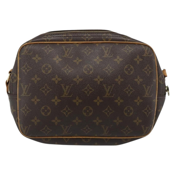 LOUIS VUITTON Monogram Reporter PM Shoulder Bag M45254 LV Auth BA13482
