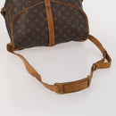 LOUIS VUITTON Monogram Saumur 35 Shoulder Bag M42254 LV Auth BA13483-7