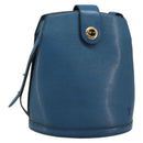 LOUIS VUITTON Epi Cluny Shoulder Bag Blue M52255 LV Auth BA13485-1