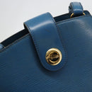 LOUIS VUITTON Epi Cluny Shoulder Bag Blue M52255 LV Auth BA13485-20