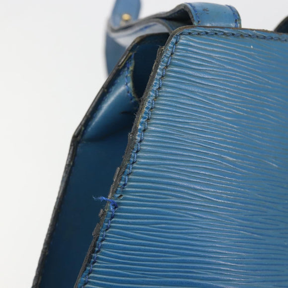 LOUIS VUITTON Epi Cluny Schoudertas Blauw M52255 LV Auth BA13485