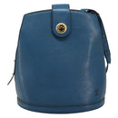 LOUIS VUITTON Epi Cluny Shoulder Bag Blue M52255 LV Auth BA13485-13