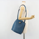 LOUIS VUITTON Epi Cluny Shoulder Bag Blue M52255 LV Auth BA13485-25