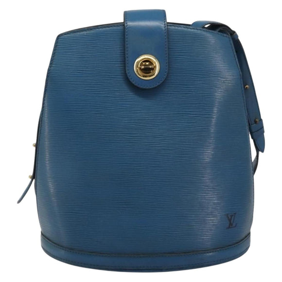 LOUIS VUITTON Epi Cluny Schoudertas Blauw M52255 LV Auth BA13485