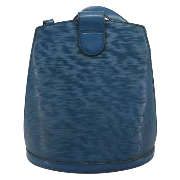 LOUIS VUITTON Epi Cluny Schoudertas Blauw M52255 LV Auth BA13485