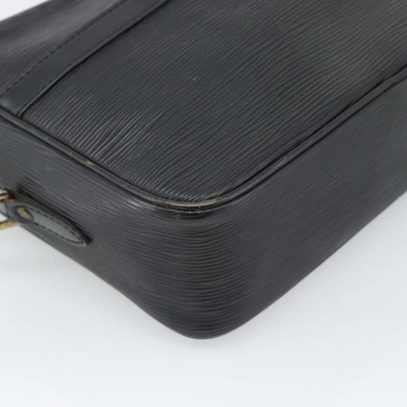 LOUIS VUITTON Epi Trocadero 27 Shoulder Bag Black M52312 LV Auth BA13486