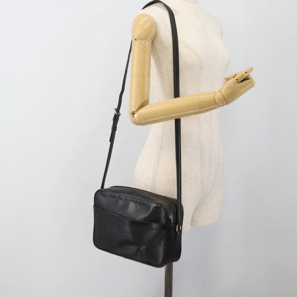 LOUIS VUITTON Epi Trocadero 27 Shoulder Bag Black M52312 LV Auth BA13486