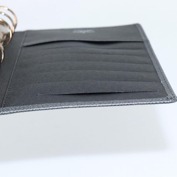 LOUIS VUITTON Taiga Leather Agenda MM Day Planner Cover Ardoise Auth BA13490