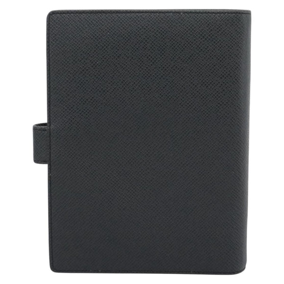 LOUIS VUITTON Taiga Leather Agenda MM Day Planner Cover Ardoise Auth BA13490