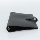 LOUIS VUITTON Taiga Leather Agenda MM Day Planner Cover Ardoise Auth BA13490-7