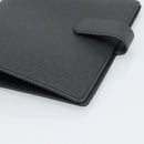 LOUIS VUITTON Taiga Leather Agenda MM Day Planner Cover Ardoise Auth BA13490-8