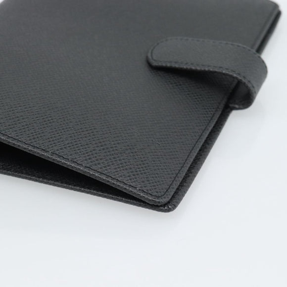 LOUIS VUITTON Taiga Leather Agenda MM Day Planner Cover Ardoise Auth BA13490