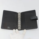LOUIS VUITTON Epi Agenda MM Day Planner Cover Black R20042 LV Auth BA13491-18