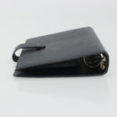 LOUIS VUITTON Epi Agenda MM Day Planner Cover Black R20042 LV Auth BA13491-5