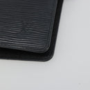 LOUIS VUITTON Epi Agenda MM Day Planner Cover Black R20042 LV Auth BA13491-14