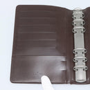 LOUIS VUITTON Epi Agenda MM Day Planner Cover Mocha R2004D LV Auth BA13492-14