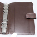 LOUIS VUITTON Epi Agenda MM Day Planner Cover Mocha R2004D LV Auth BA13492-15
