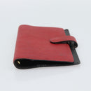 LOUIS VUITTON Epi Agenda PM Day Planner Cover Red R20057 LV Auth BA13493-6