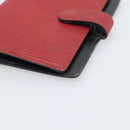 LOUIS VUITTON Epi Agenda PM Day Planner Cover Red R20057 LV Auth BA13493-7