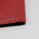 LOUIS VUITTON Epi Agenda PM Day Planner Cover Red R20057 LV Auth BA13494-15