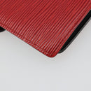 LOUIS VUITTON Epi Agenda PM Day Planner Cover Red R20057 LV Auth BA13494-16