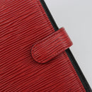 LOUIS VUITTON Epi Agenda PM Day Planner Cover Red R20057 LV Auth BA13494-17