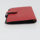 LOUIS VUITTON Epi Agenda PM Day Planner Cover Red R20057 LV Auth BA13494-5