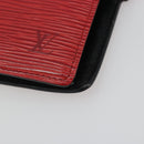 LOUIS VUITTON Epi Agenda PM Day Planner Cover Red R20057 LV Auth BA13494-7