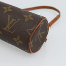 LOUIS VUITTON Monogram Papillon Pouch LV Auth BA13496-14