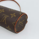 LOUIS VUITTON Monogram Papillon Pouch LV Auth BA13496-16