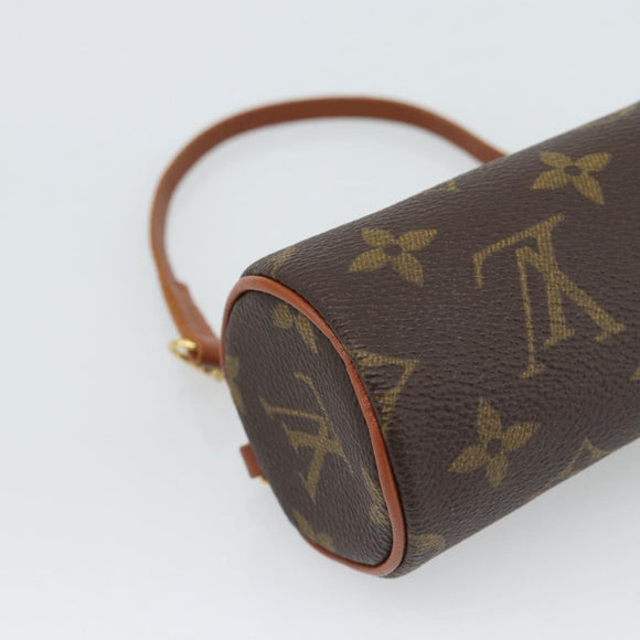 LOUIS VUITTON Monogram Papillon Pouch LV Auth BA13496