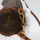 LOUIS VUITTON Monogram Papillon Pouch LV Auth BA13496-9