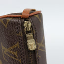 LOUIS VUITTON Monogram Papillon Pouch LV Auth BA13496-10