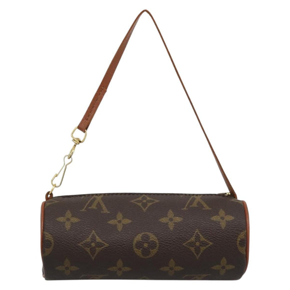 LOUIS VUITTON Monogram Papillon Pouch LV Auth BA13496