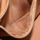 CELINE Macadam Canvas Hand Bag PVC Leather 2way Brown Gold Auth BA13498A-22