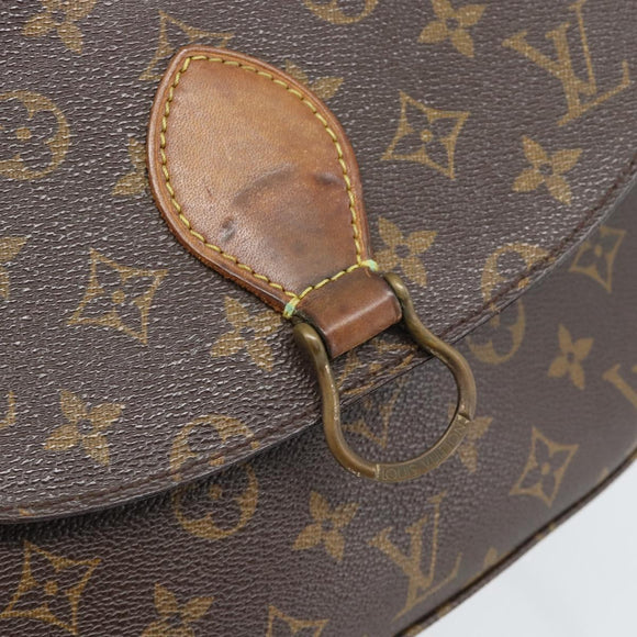 LOUIS VUITTON Monogram Saint Cloud GM Shoulder Bag M51242 LV Auth BA13499