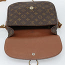 LOUIS VUITTON Monogram Saint Cloud GM Shoulder Bag M51242 LV Auth BA13499-19