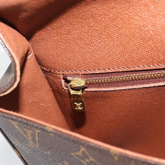 LOUIS VUITTON Monogram Saint Cloud GM Shoulder Bag M51242 LV Auth BA13499