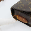 LOUIS VUITTON Monogram Saint Cloud MM Shoulder Bag M51243 LV Auth BA13500-9