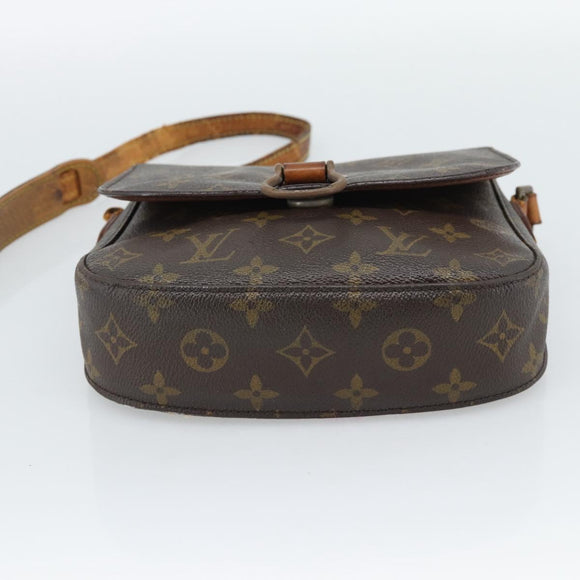 LOUIS VUITTON Monogram Saint Cloud MM Shoulder Bag M51243 LV Auth BA13500