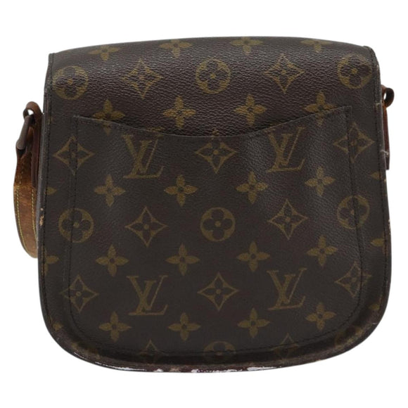 LOUIS VUITTON Monogram Saint Cloud MM Shoulder Bag M51243 LV Auth BA13500