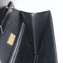 Christian Dior Shoulder Bag Leather Black Gold Auth BA13501-19