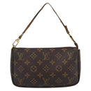 LOUIS VUITTON Monogram Pochette Accessoires Accessory Pouch M51980 Auth BA13506-13