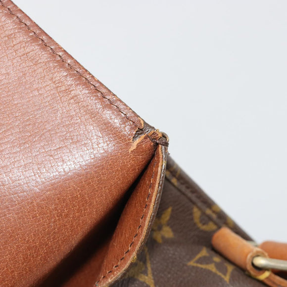LOUIS VUITTON Monogram Cartouchiere MM Shoulder Bag M51253 LV Auth BA13507