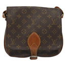 LOUIS VUITTON Monogram Cartouchiere MM Shoulder Bag M51253 LV Auth BA13507-13