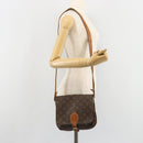 LOUIS VUITTON Monogram Cartouchiere MM Shoulder Bag M51253 LV Auth BA13507-24