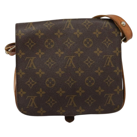 LOUIS VUITTON Monogram Cartouchiere MM Schoudertas M51253 LV Auth BA13507