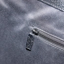 GUCCI GG Canvas Hand Bag Black Silver 113017 Auth BA13508-20