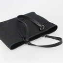 GUCCI GG Canvas Hand Bag Black Silver 113017 Auth BA13508-6